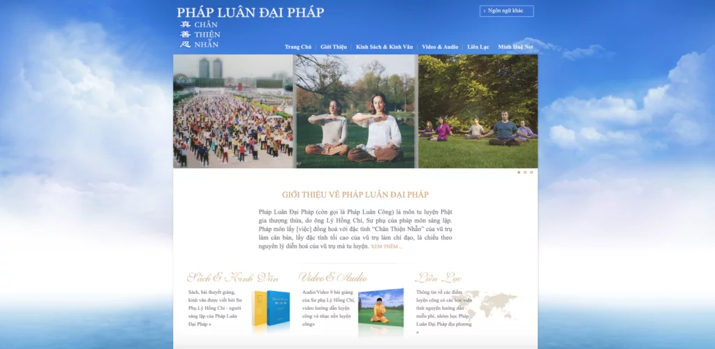 Website phapluan.org